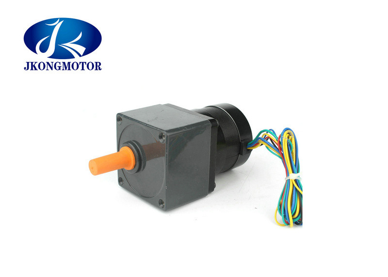 57mm 36V Brushless DC Gear Motor 3 Phase 4000RPM 138W Dengan Gearbox