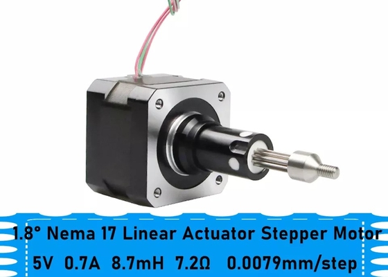 JKM NEMA17 2phase 42mm Lead Screw Stepper Motor Double Stack Captive Hybrid Linear Actuator