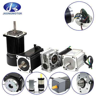 Jkongmotor High Power DC Motor Brushless Micro BLDC Worm Gear Motor Mobil Listrik dengan Planetary Gearbox untuk Sliding Gate