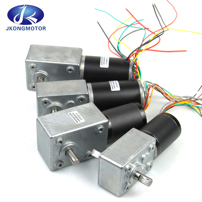 Jkongmotor High Power DC Motor Brushless Micro BLDC Worm Gear Motor Mobil Listrik dengan Planetary Gearbox untuk Sliding Gate