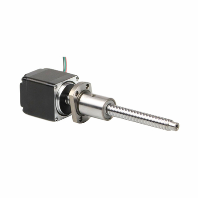 Jkongmotor NEMA 8/11/14/17/23/24/34 T5/T8/T10 Trapezoidal Thread Screw Linear Stepper Motor Dengan Motor Langkah Screw Lead
