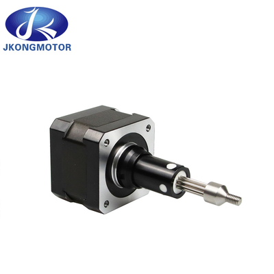 Jkongmotor NEMA 8/11/14/17/23/24/34 T5/T8/T10 Trapezoidal Thread Screw Linear Stepper Motor Dengan Motor Langkah Screw Lead