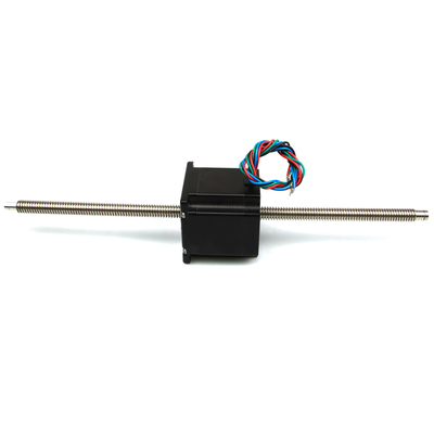 Jkongmotor NEMA 8/11/14/17/23/24/34 T5/T8/T10 Trapezoidal Thread Screw Linear Stepper Motor Dengan Motor Langkah Screw Lead