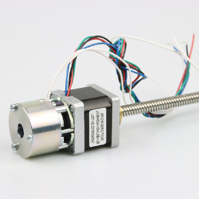 Jkongmotor Profesional Komersial Umur Panjang NEMA 8 11 17 23 24 34 Mini Stepper Linear Motor dengan Screw Lead Harga Terbaik