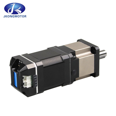 Jkongmotor RS485 Canopen Stepper Electric Engine NEMA 17 23 Servo Motor Terintegrasi dengan Gearbox atau Brake untuk Tekstil