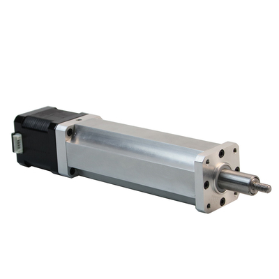 Jkongmotor 12V 24V NEMA 8 11 17 23 24 34 42 52 Mini Micro Ball Screw Linear Geared Closed Loop Stepper Motor dengan rem