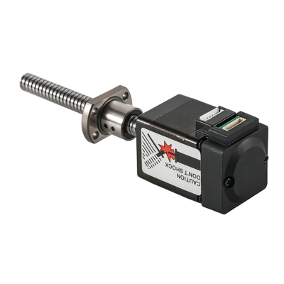 Jkongmotor 12V 24V NEMA 8 11 17 23 24 34 42 52 Mini Micro Ball Screw Linear Geared Closed Loop Stepper Motor dengan rem
