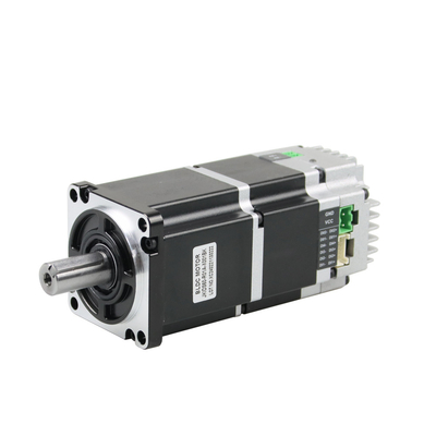 Jkongmotor Servo Motor DC Terintegrasi 24 36V 0,45nm 3000rpm 57X57mm 140W DC Servo Motors dengan RS485 Canopen untuk Tekstil