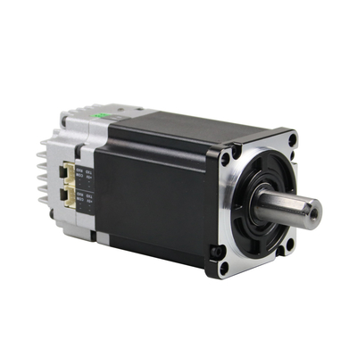 Jkongmotor Servo Motor DC Terintegrasi 24 36V 0,45nm 3000rpm 57X57mm 140W DC Servo Motors dengan RS485 Canopen untuk Tekstil
