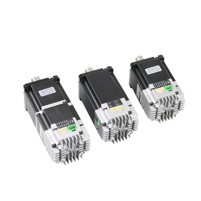 Jkongmotor Servo Motor DC Terintegrasi 24 36V 0,45nm 3000rpm 57X57mm 140W DC Servo Motors dengan RS485 Canopen untuk Tekstil
