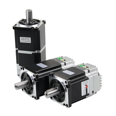 Jkongmotor Servo Motor DC Terintegrasi 24 36V 0,45nm 3000rpm 57X57mm 140W DC Servo Motors dengan RS485 Canopen untuk Tekstil
