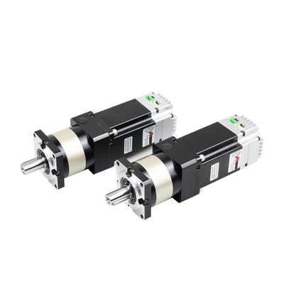 Jkongmotor 0.64N.m 200W RS485 Canopen Ethercat Servo Motor Terintegrasi dengan Driver Brushless DC Servo Motor dengan Gearbox