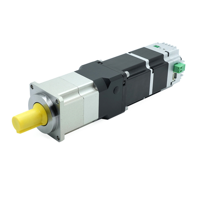 Jkongmotor 0.64N.m 200W RS485 Canopen Ethercat Servo Motor Terintegrasi dengan Driver Brushless DC Servo Motor dengan Gearbox