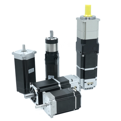 Jkongmotor 0.64N.m 200W RS485 Canopen Ethercat Servo Motor Terintegrasi dengan Driver Brushless DC Servo Motor dengan Gearbox