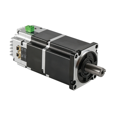 Jkongmotor 48VDC 1.27nm 400W RS485 Canopen DC Integrated Servo Motor dengan Driver Bersama dengan Brake atau Gearbox