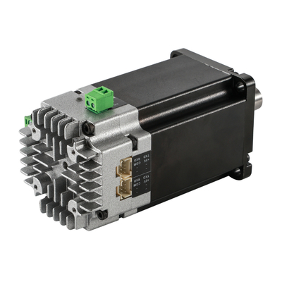 Jkongmotor 48VDC 1.27nm 400W RS485 Canopen DC Integrated Servo Motor dengan Driver Bersama dengan Brake atau Gearbox