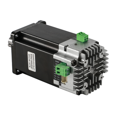 Jkongmotor 48VDC 1.27nm 400W RS485 Canopen DC Integrated Servo Motor dengan Driver Bersama dengan Brake atau Gearbox