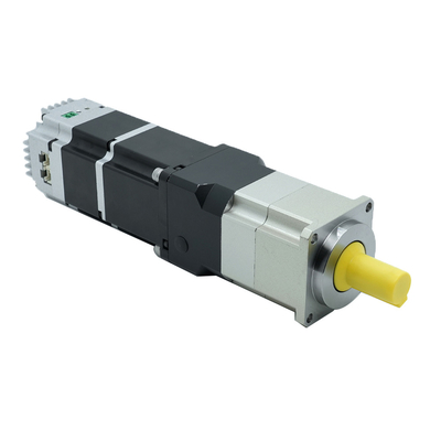 Jkongmotor 48VDC 1.27nm 400W RS485 Canopen DC Integrated Servo Motor dengan Driver Bersama dengan Brake atau Gearbox