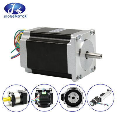 Jkongmotor torsi tinggi NEMA 17/23/34 Tipe 86bygh 450A/450b/450c Motor Stepper Loop Tutup untuk Mesin CNC Router