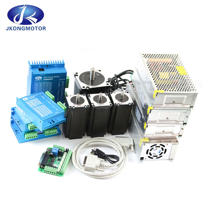 Jkongmotor torsi tinggi NEMA 17/23/34 Tipe 86bygh 450A/450b/450c Motor Stepper Loop Tutup untuk Mesin CNC Router