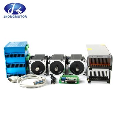 Jkongmotor Nema 11 17 23 24 34 Close Loop Hybrid Set Integrated Closed Loop Stepper Motor Dengan Encoder / Brake / Gearbox