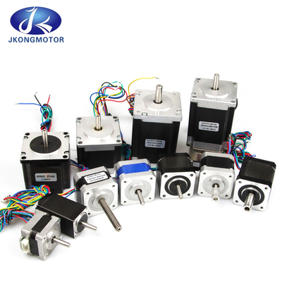 Jkongmotor Nema 11 17 23 24 34 Close Loop Hybrid Set Integrated Closed Loop Stepper Motor Dengan Encoder / Brake / Gearbox