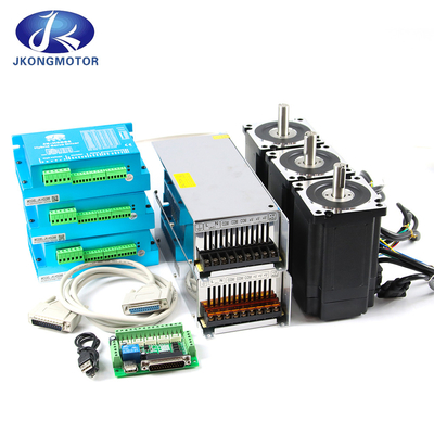 Jkongmotor Torsi Tinggi 12Nm Nema34 closed loop linear stepper motor untuk mesin seks dengan Encoder dan Driver