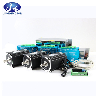 Jkongmotor Torsi Tinggi 12Nm Nema34 closed loop linear stepper motor untuk mesin seks dengan Encoder dan Driver