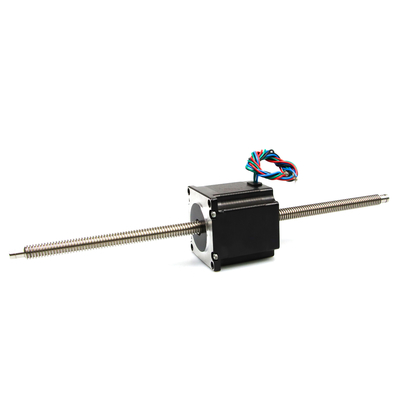 Jkongmotor OEM ODM Nema 8 11 14 17 23 24 34 12v 24v Linear Stepper Motor Listrik 4 6 Leads Servo Actuator Motor