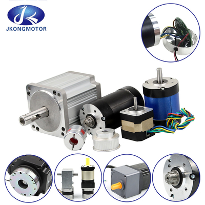 Jkongmotor 12v 24v 36v 48v 72v 110v 310v Customized OEM ODM Bldc Motor Nema 17 23 34 Brushless DC Motor Produsen