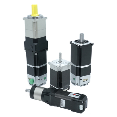 Jkongmotor Industrial Square 60mm1.27nm DC Servo Motor 400W 48V pengemudi terintegrasi dengan kualitas CE