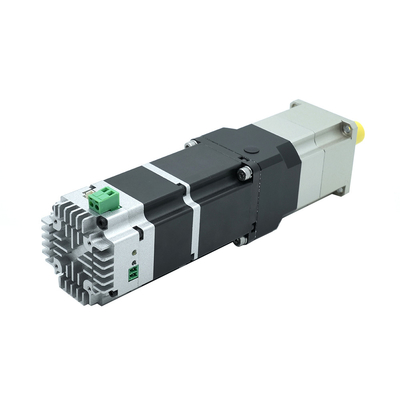 48V 750w 1hp DC servo motor Pengemudi terintegrasi untuk kontrol otomatis mesin cerdas dengan planetary gear motor 70:1