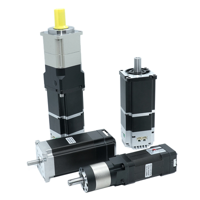 48V 750w 1hp DC servo motor Pengemudi terintegrasi untuk kontrol otomatis mesin cerdas dengan planetary gear motor 70:1