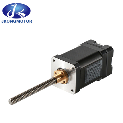 Jkongmotor Pabrik Cina Nema8 11 14 16 17 23 24 34 Motor Stepper Linear Dengan Sekrup Timah Untuk Printer 3D Motor Stepper Linear
