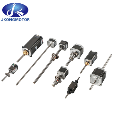 Jkongmotor Pabrik Cina Nema8 11 14 16 17 23 24 34 Motor Stepper Linear Dengan Sekrup Timah Untuk Printer 3D Motor Stepper Linear