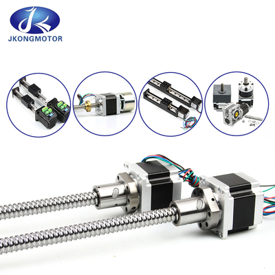 Jkongmotor Pabrik Cina Nema8 11 14 16 17 23 24 34 Motor Stepper Linear Dengan Sekrup Timah Untuk Printer 3D Motor Stepper Linear