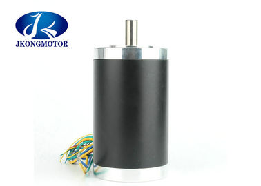 tegangan tinggi 80mm Putaran Brushless DC Electric Motor 3000RPM 110W - 440W Dengan 120 Derajat Sudut Listrik Poros Tunggal