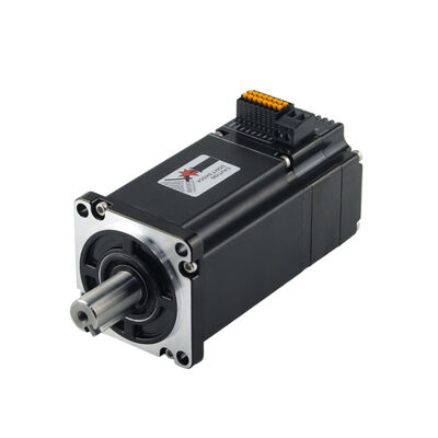 Jkongmotor RS485 CANopen OEM ODM Disesuaikan Terintegrasi DC Servo Motor Nema 17 23 24 34 Brushless Bldc Servo Motor dengan Driver Terintegrasi Built in
