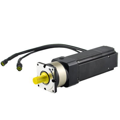 Jkongmotor RS485 CANopen OEM ODM Disesuaikan Terintegrasi DC Servo Motor Nema 17 23 24 34 Brushless Bldc Servo Motor dengan Driver Terintegrasi Built in