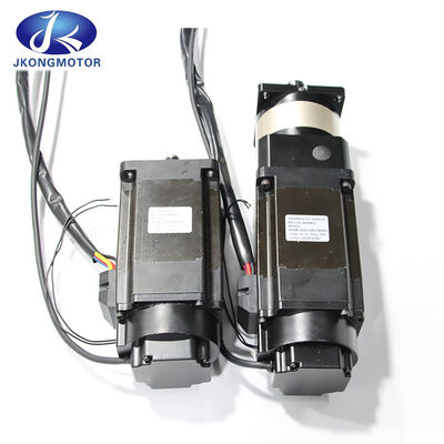 Jkongmotor OEM ODM Disesuaikan 33 42 57 60 80 86 110 130mm Brushless DC Motor dengan Brake Encoder Gearbox Dibangun di Driver