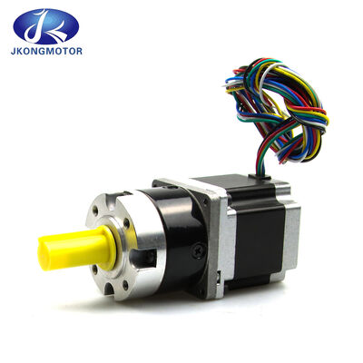 Jkongmotor OEM ODM Kustomisasi Hibrida Bipolar Unipolar Stepper Motor dengan Gearbox Encoder Rem Driver Terintegrasi