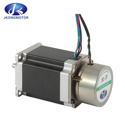 Jkongmotor OEM ODM Kustomisasi Hibrida Bipolar Unipolar Stepper Motor dengan Gearbox Encoder Rem Driver Terintegrasi