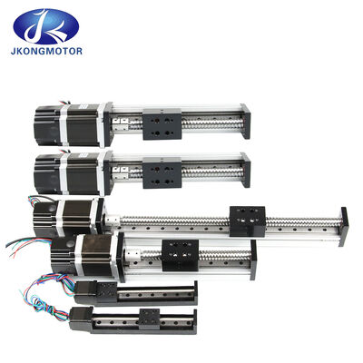 Jkongmotor OEM ODM Disesuaikan 2 Fase Hibrida Bipolar Nema 8 11 14 17 23 24 34 Motor Stepper Linear dengan Lead Screw