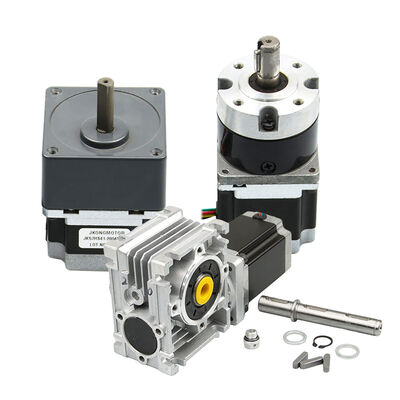 Jkongmotor OEM ODM Hibrida Bipolar Unipolar Motor Stepper Bergir dengan Gearbox Encoder Rem Driver Terintegrasi