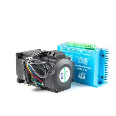 Jkongmotor OEM ODM Hibrida Bipolar Unipolar Closed Loop Stepper Motor Servo dengan Gearbox Rem Driver Terintegrasi