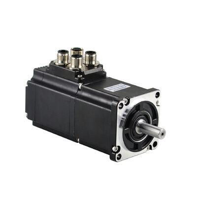 Jkongmotor Waterproof IP65 RS485 CANopen OEM ODM Servo Motor DC Terintegrasi Nema 17 23 24 34 Bldc Servo Motor tanpa sikat dengan driver terintegrasi