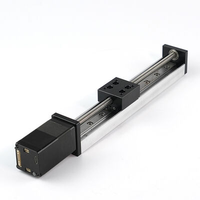Jkongmotor Pulse RS485 CANopen OEM ODM Disesuaikan Nema 11 17 23 24 34 Gerakan Linear Terintegrasi Motor Servo Stepper Linear dengan Encoder Digunakan untuk Mesin Cnc