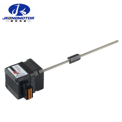 Jkongmotor Nema 17 Sistem Gerak Linier Akurat Motor Stepper Linier dengan Driver Terintegrasi untuk Aktuator Pemasangan Chip