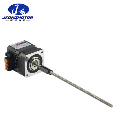 Jkongmotor Nema 17 Sistem Gerak Linier Akurat Motor Stepper Linier dengan Driver Terintegrasi untuk Aktuator Pemasangan Chip