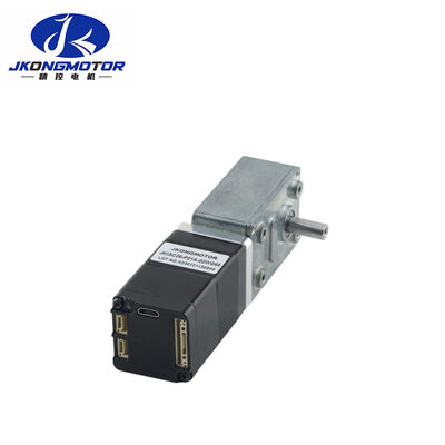 Jkongmotor JKISC28 RS485 CANopen Integrated Closed Loop Linear Stepper Motor dengan built-in driver untuk Medical Dosing Actuator